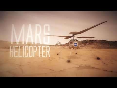 Este es el helicóptero autónomo de la NASA que volará en Marte en 2020